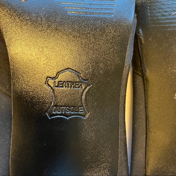 Impo Black Peep Toe Low Heel Shoe, 6M - Picture 4 of 13